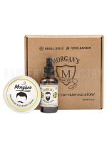 Morgan's Подарочный набор масло для бороды + крем для бороды и усов