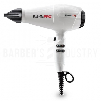 BABYLISS Фен 2400W WHITE CARUSO HQ DRYER