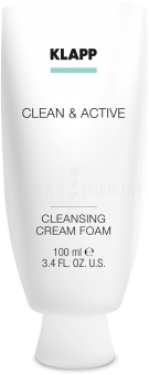 KLAPP CLEAN&ACTIVE Cleansing Cream Foam  Очищающая крем-пенка 100мл