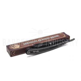 HEY JOE Premium Classic Razor Carbon Шаветка/опасная бритва