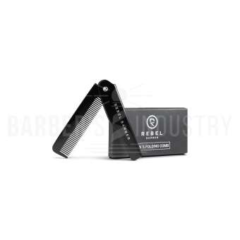 REBEL Расческа для бороды Folding Beard Comb