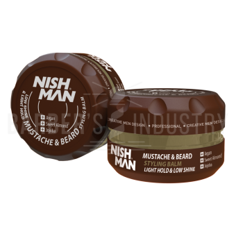 NISHMAN Воск-бальзам для усов и бороды 100 ML