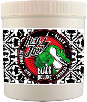HEY JOE Genuine Hair Pomade BLACK DELUXE Маскирующая помада для волос сильная фиксация 1000 мл