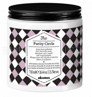 Davines The Purity Circle Маска-детокс для волос и кожи  головы 750 мл
