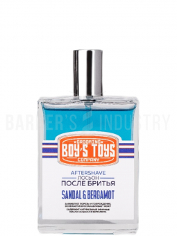 BOY`S TOYS Лосьон после бритья "Сандал & Бергамот" 100 мл